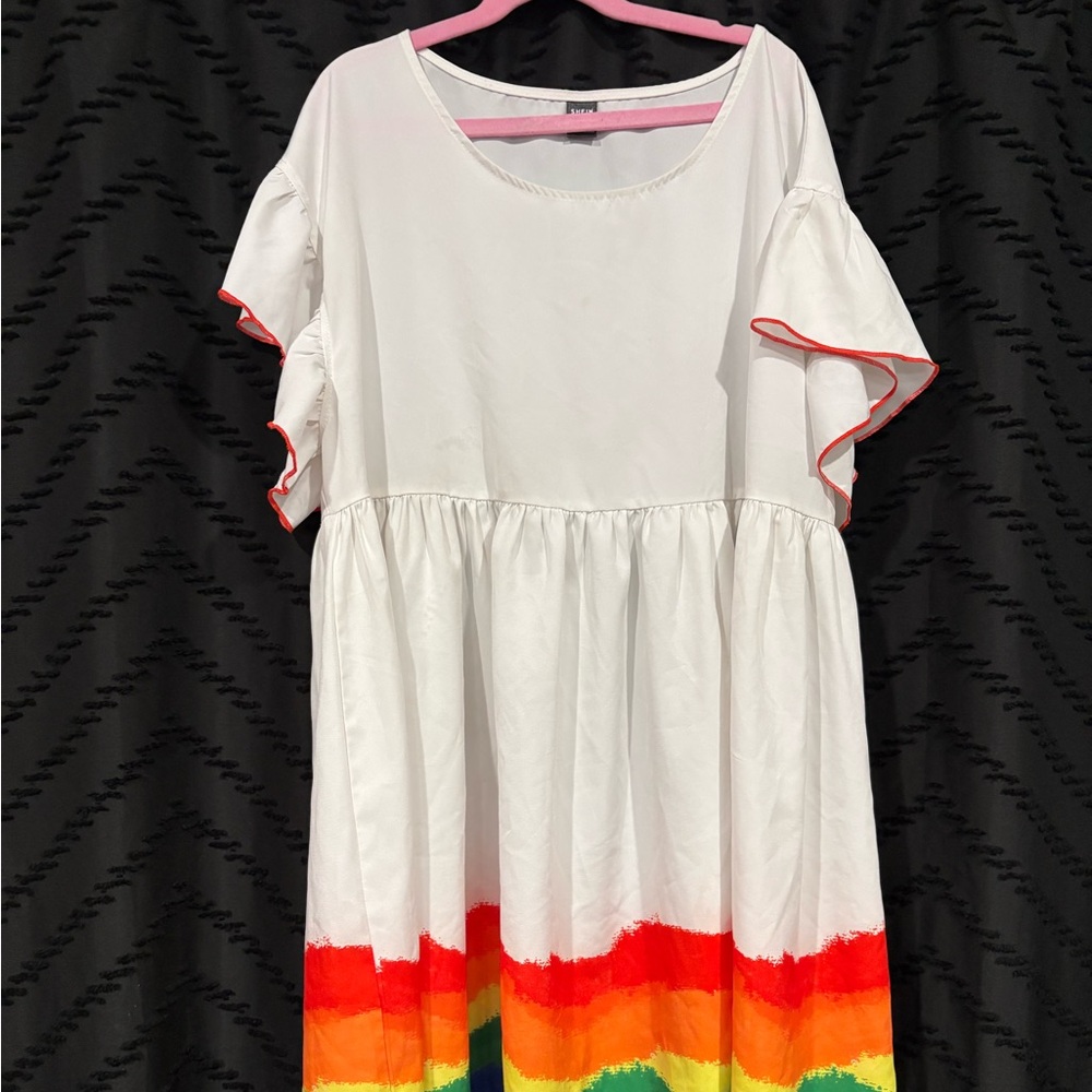 Women’s Colorful Rainbow Dress